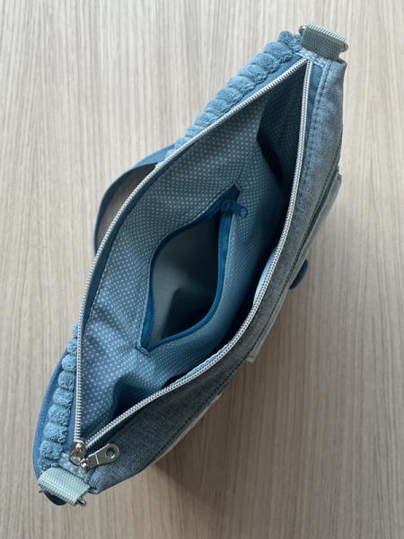 "Flickenwerk IV mit Tasche" - MINT